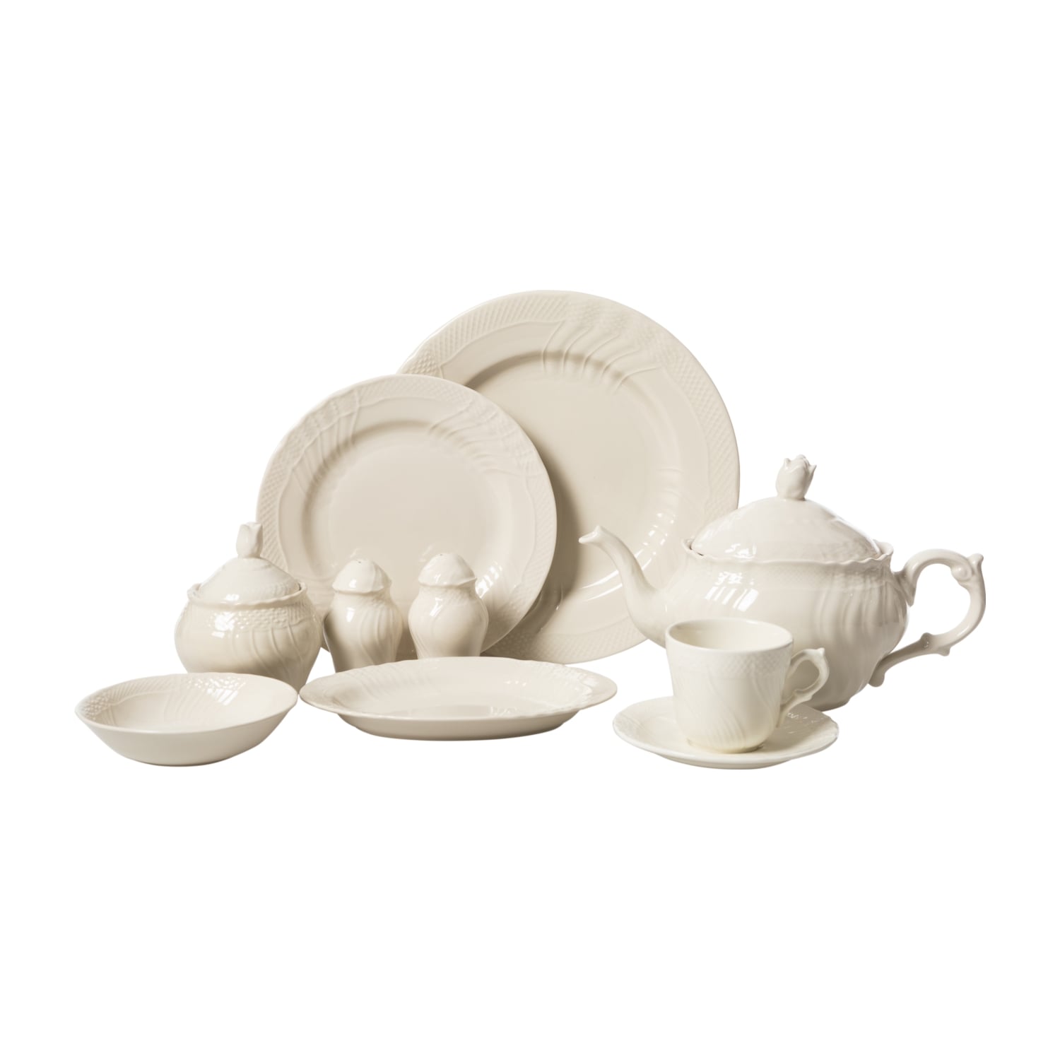 EVALIZA EXCLUSIVE PLAIN 36 PARÇA KAHVALTI TAKIMI