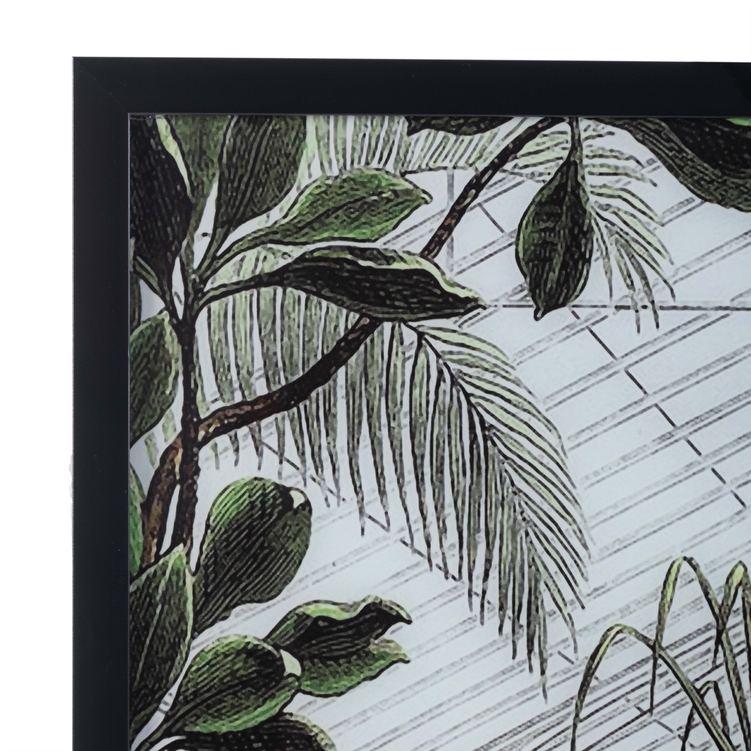 SERENITY I ÇERÇEVELİ CAM BASKILI PANO 60X90CM