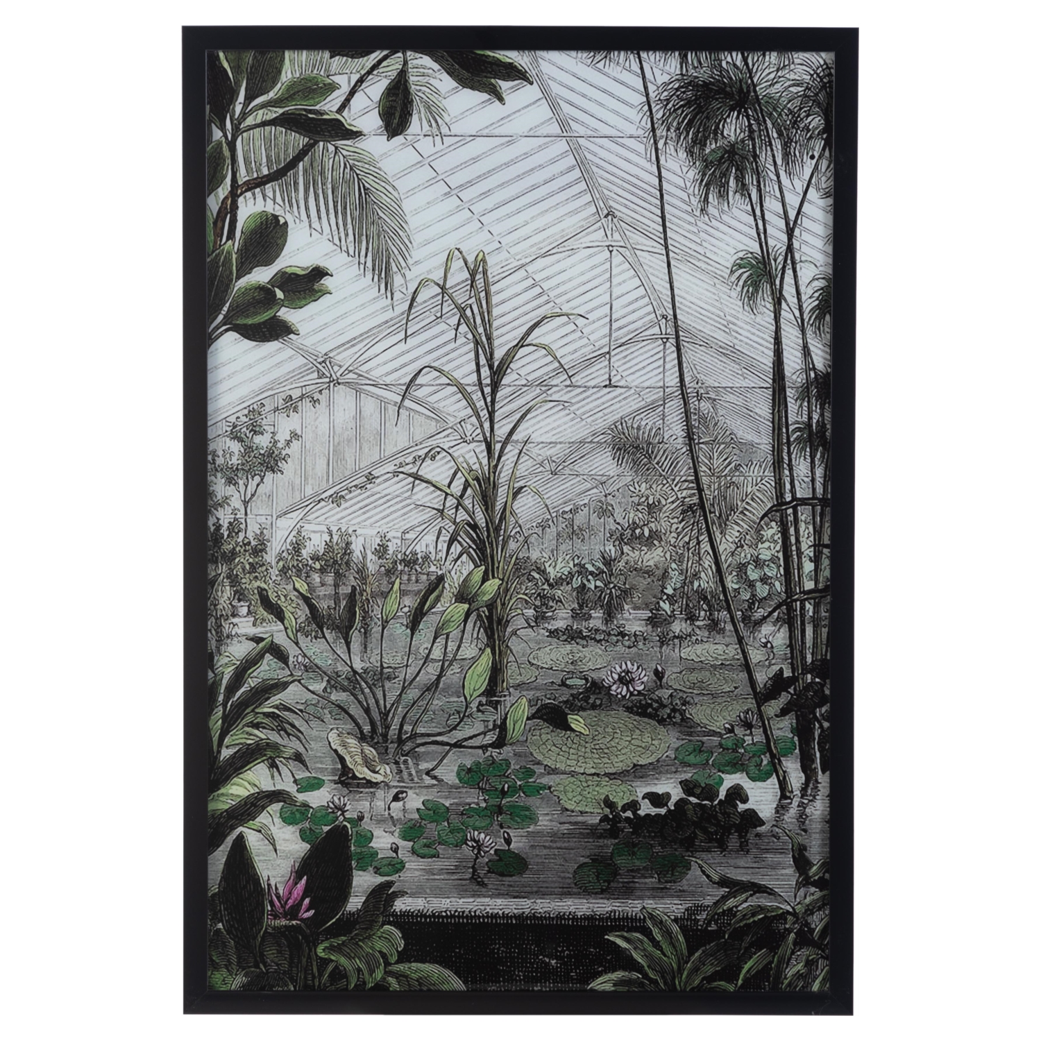 SERENITY I ÇERÇEVELİ CAM BASKILI PANO 60X90CM