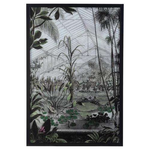  SERENITY I ÇERÇEVELİ CAM BASKILI PANO 60X90CM