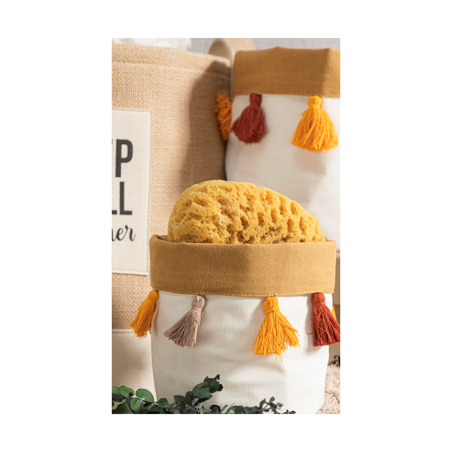 PÜSKÜLLÜ SEPET HARDAL 25X25