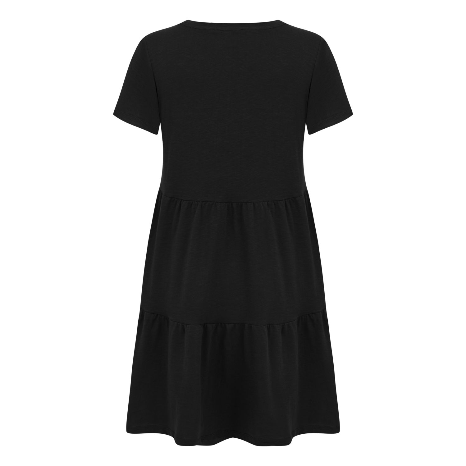 KISA KOLLU MİNİ KLOŞ ELBİSE