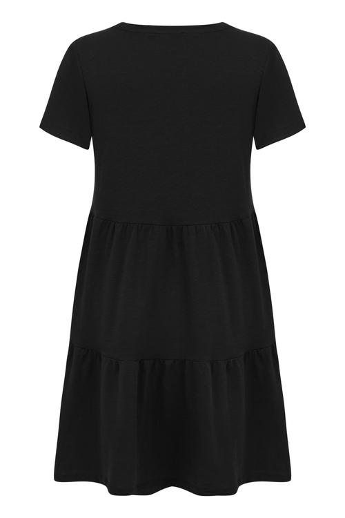  KISA KOLLU MİNİ KLOŞ ELBİSE