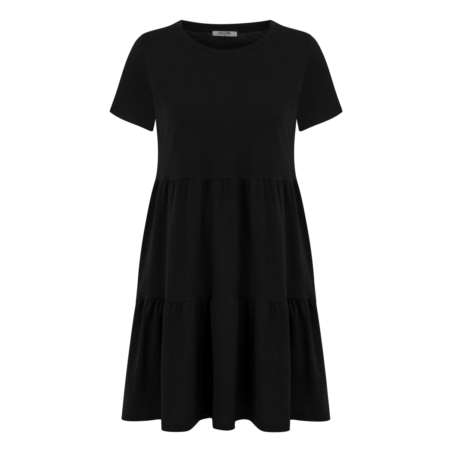 KISA KOLLU MİNİ KLOŞ ELBİSE