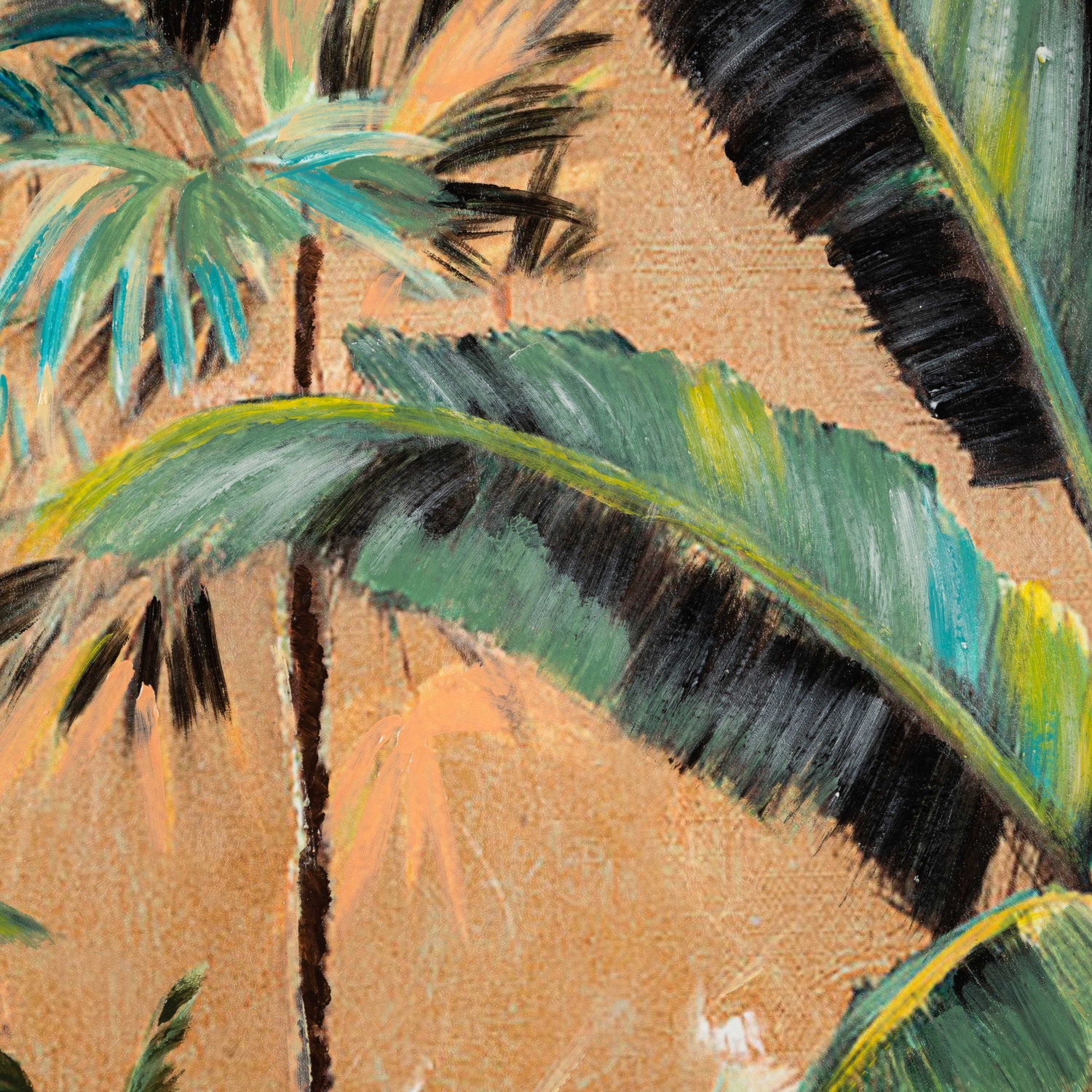 JUNGLE I YAĞLIBOYA TABLO 120X120CM