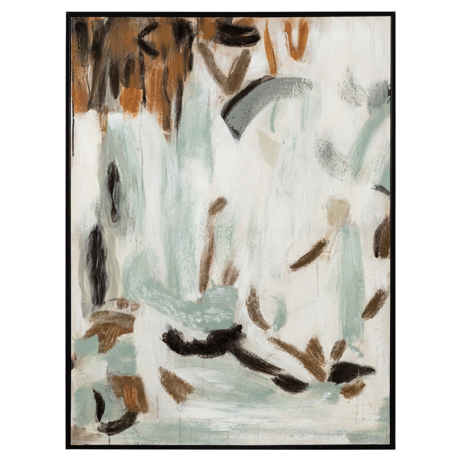 SEGRETO ÇERÇEVELİ YAĞLIBOYA TABLO 90X120CM