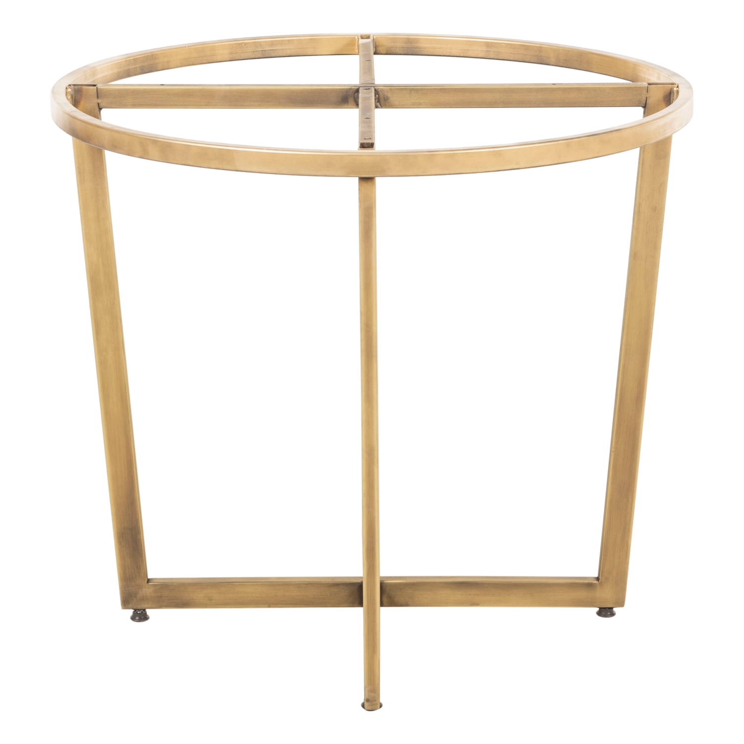 ROUND SARI ESKİTME METAL AYAK