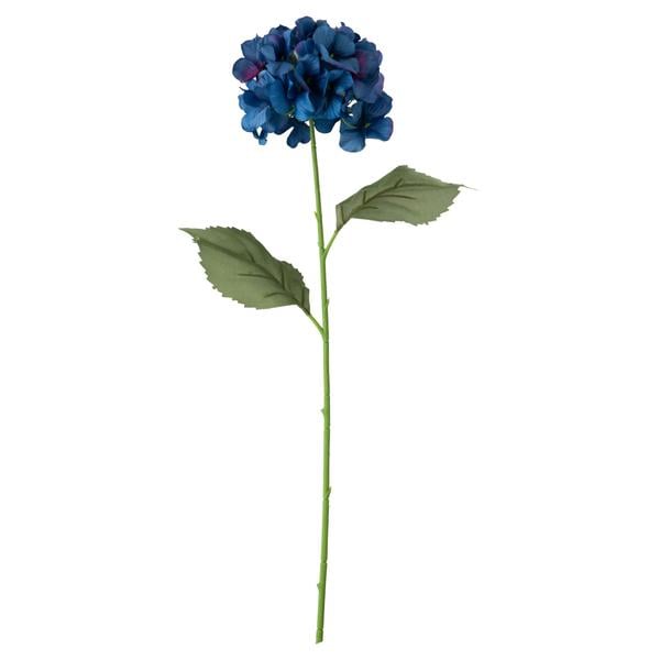 Mudo Home  Mavi Yapay Ortanca Dal Çiçek  75 Cm