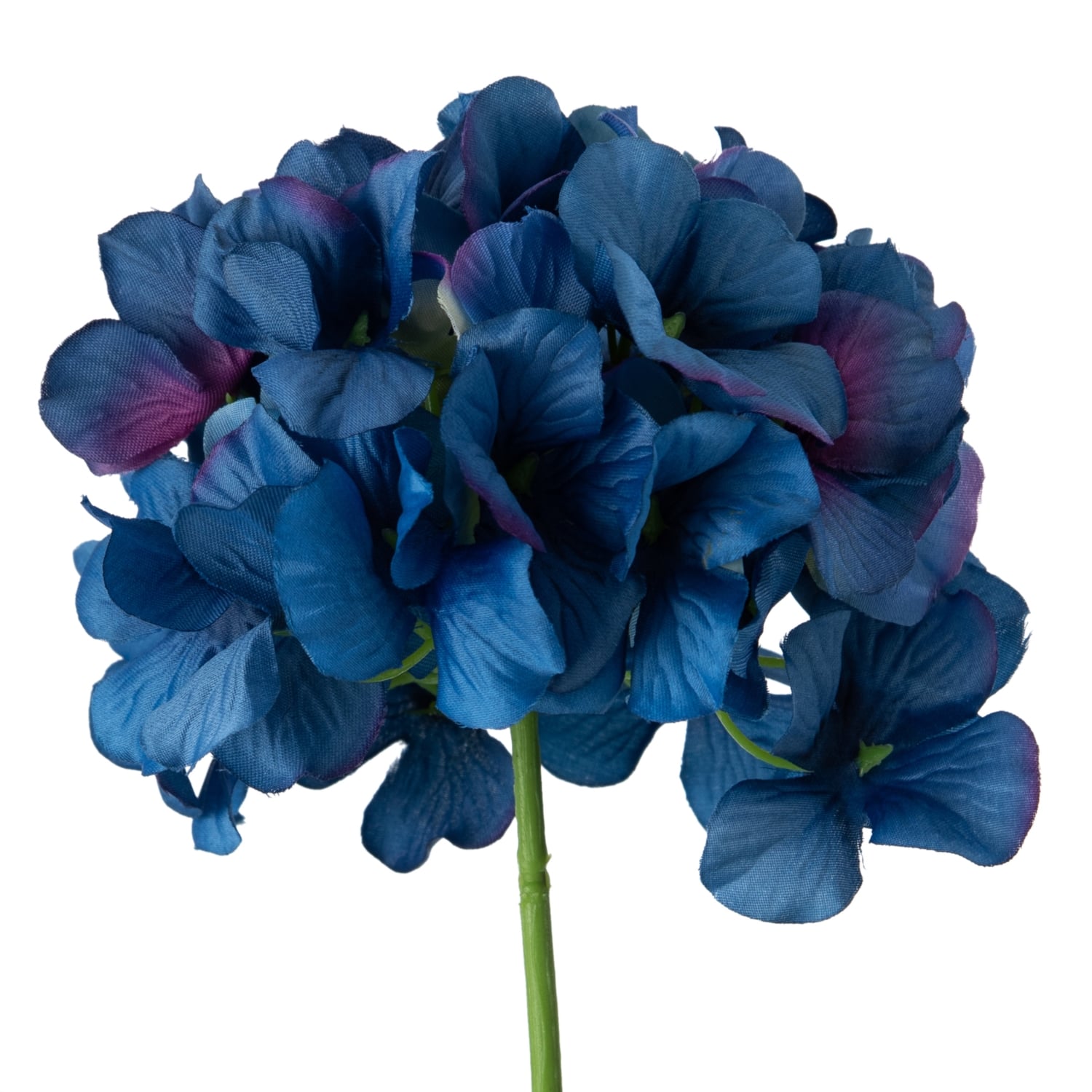 MAVİ YAPAY ORTANCA DAL ÇİÇEK  75 CM