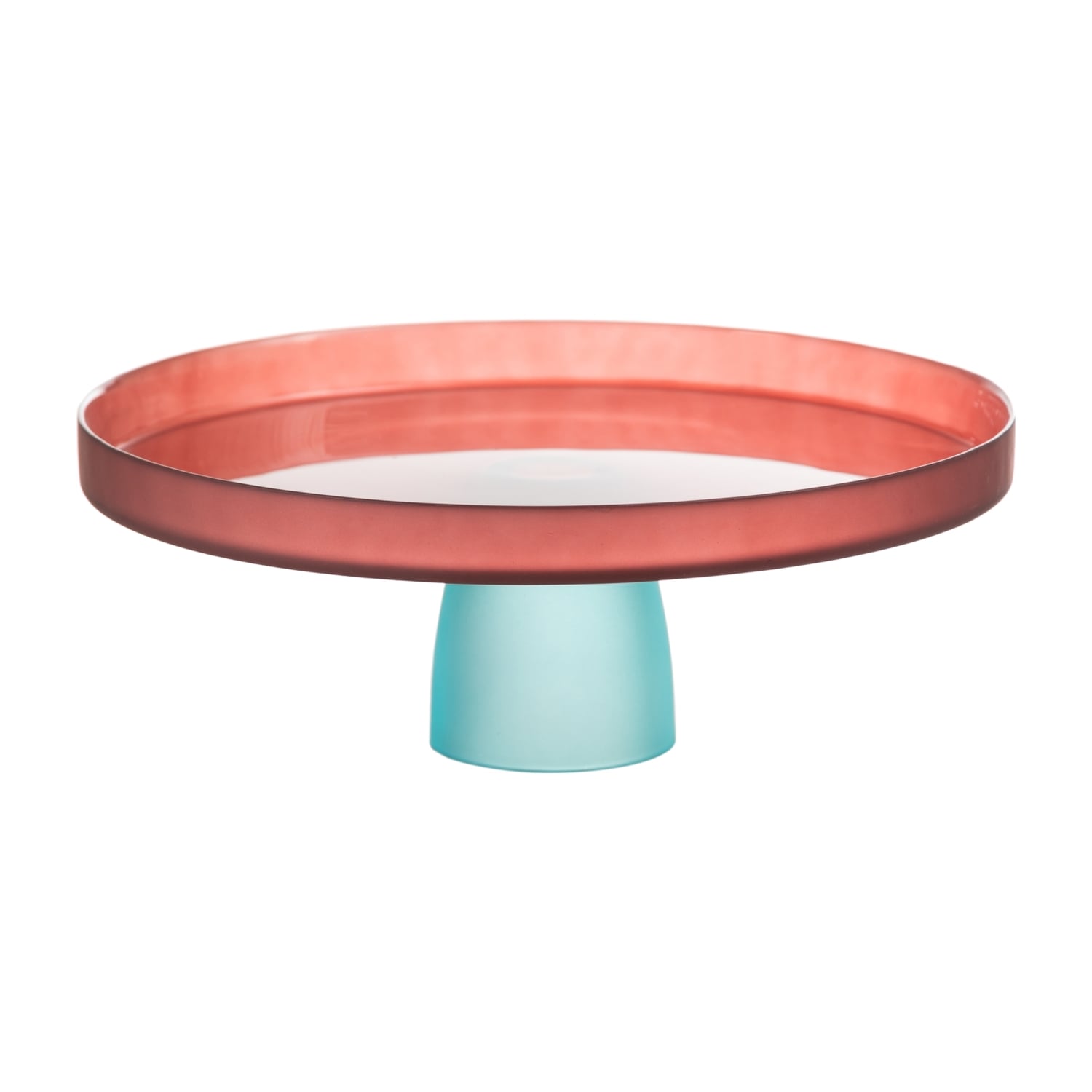 COLORS AYAKLI CAM SUNUM 28CM -KIRMIZI