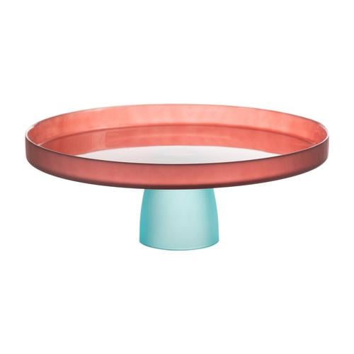  COLORS AYAKLI CAM SUNUM 28CM -KIRMIZI