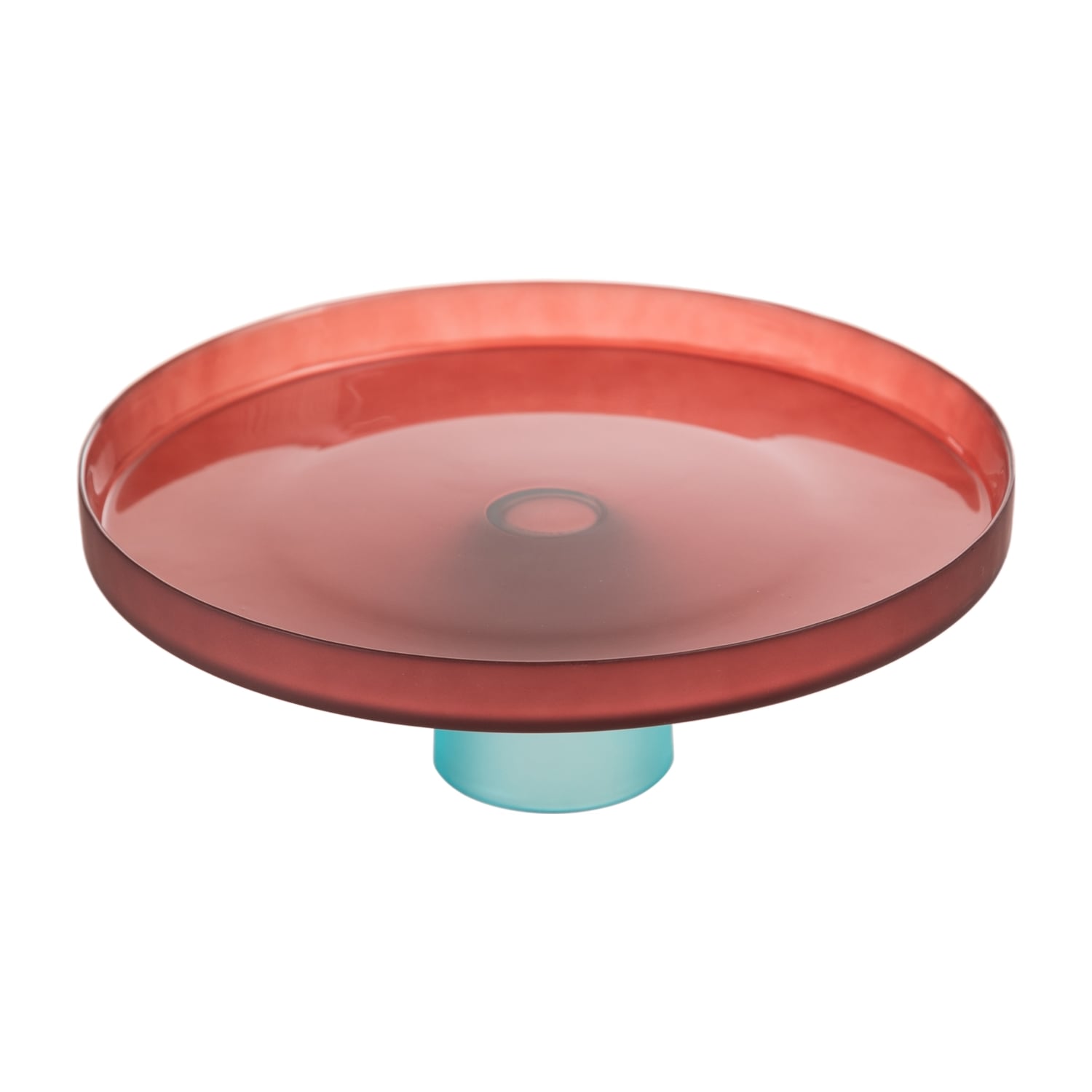 COLORS AYAKLI CAM SUNUM 28CM -KIRMIZI