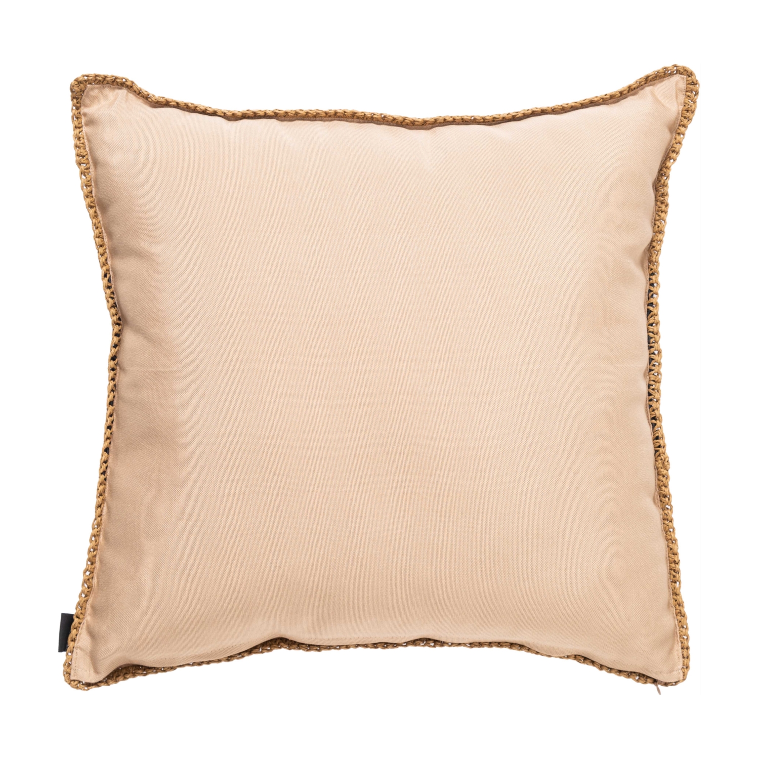 VERA STRIPE JÜT KIRLENT NATUREL SİYAH 45X45