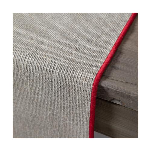  LOGAN KETEN RUNNER KIRMIZI 40x140