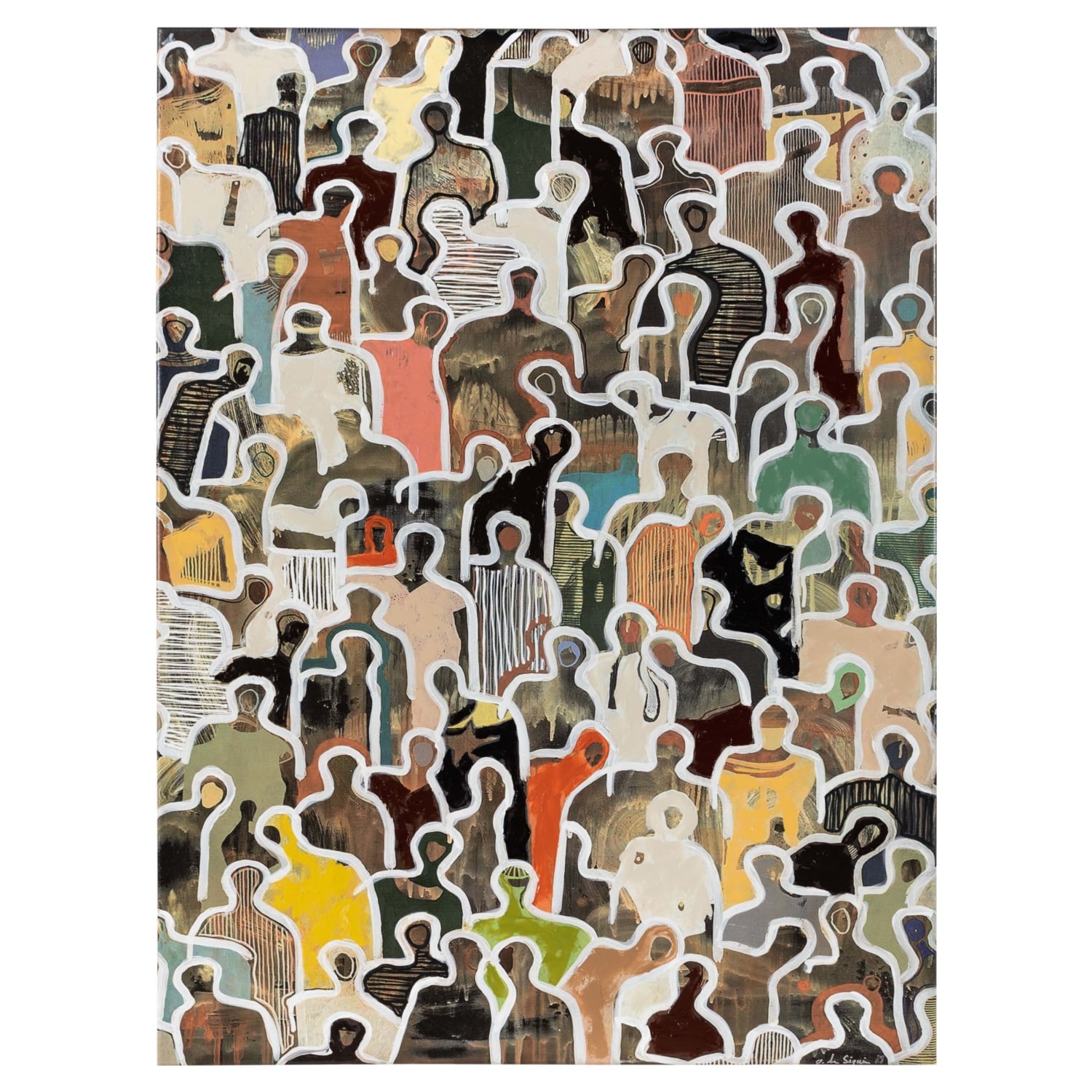 HUMAN COMMUNITY YAĞLIBOYA TABLO 90X120CM