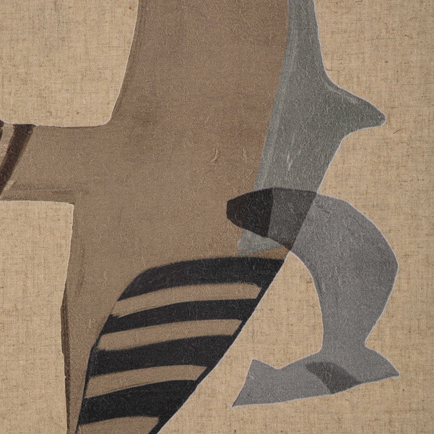 STRIDE BIRD ÇERÇEVELİ KETEN PANO 40X60 CM