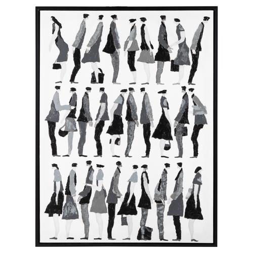  HOMO RHO ÇERÇEVELİ YAĞLIBOYA TABLO 90X120CM