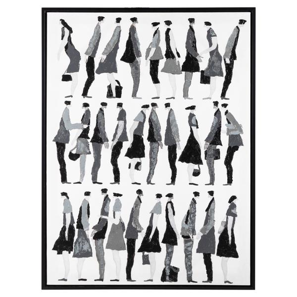 Mudo Concept Homo Rho Çerçeveli Yağliboya Tablo 90X120Cm