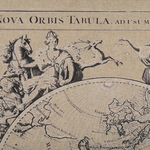  MYTH WORLD ÇERÇEVELİ KETEN PANO 90X120CM