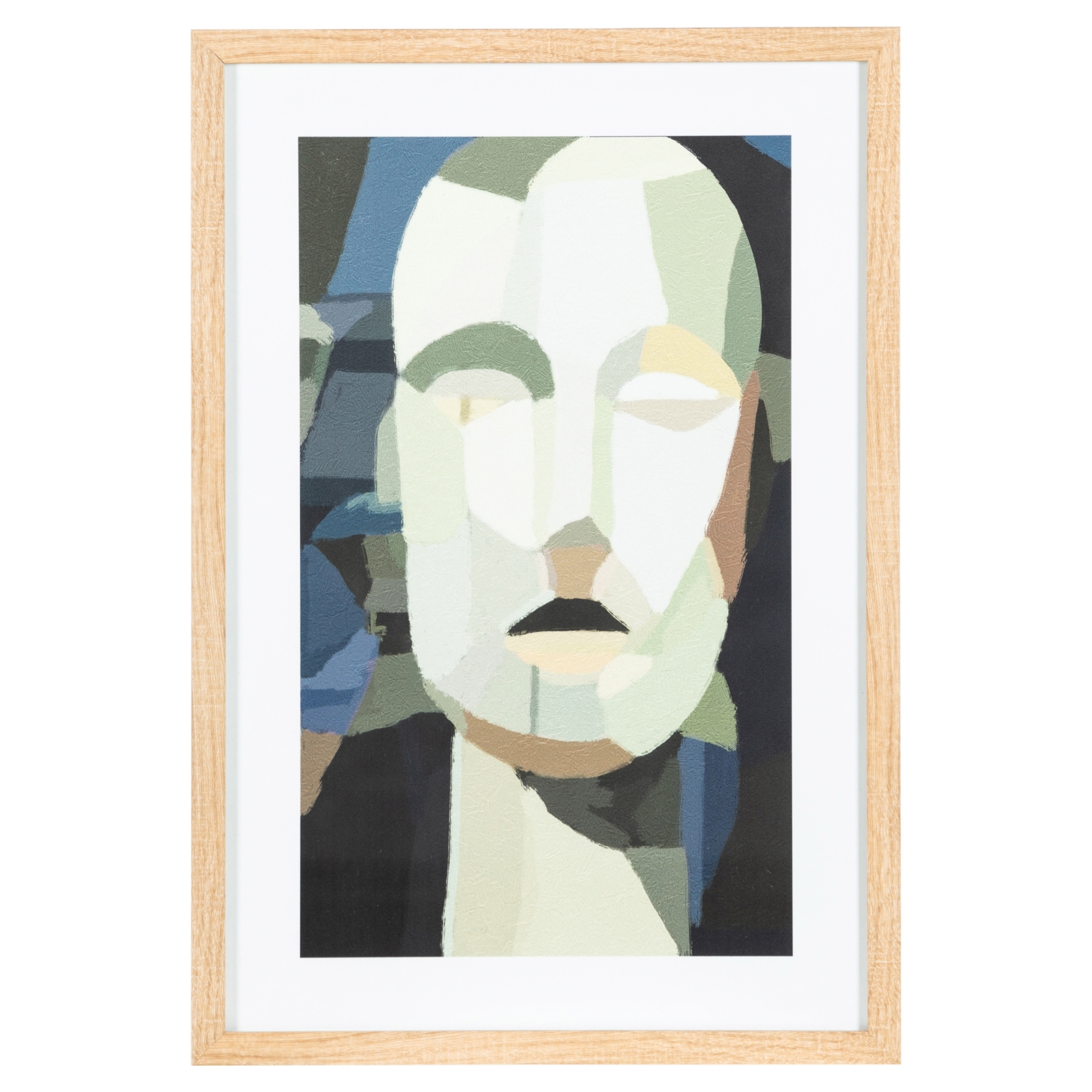 ANONYMO ÇERÇEVELİ CAM BASKI PANO 40X60 CM