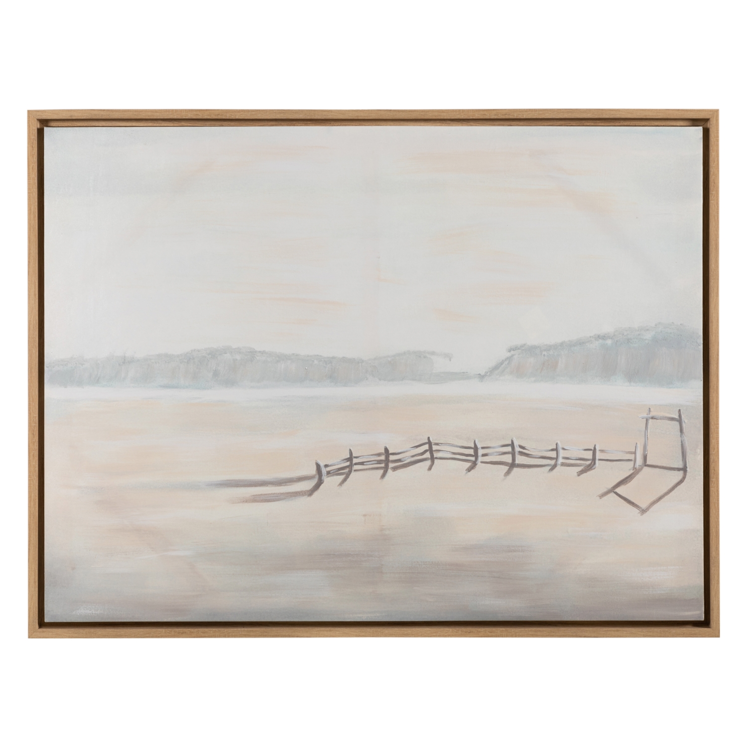 PALE COAST ÇERÇEVELİ YAĞLI BOYA 90X120 CM