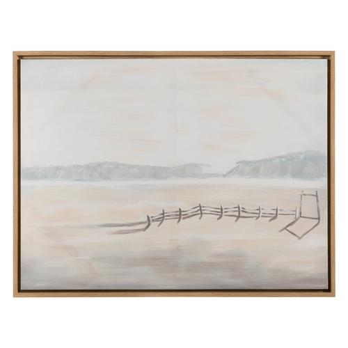  PALE COAST ÇERÇEVELİ YAĞLI BOYA 90X120 CM