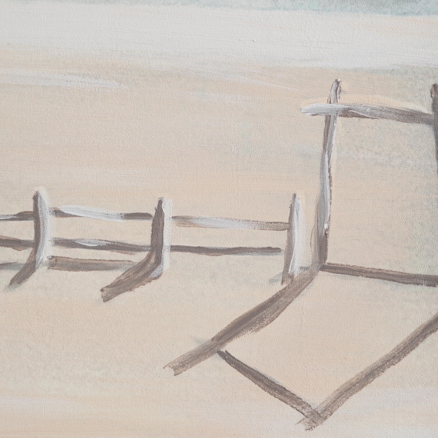 PALE COAST ÇERÇEVELİ YAĞLI BOYA 90X120 CM