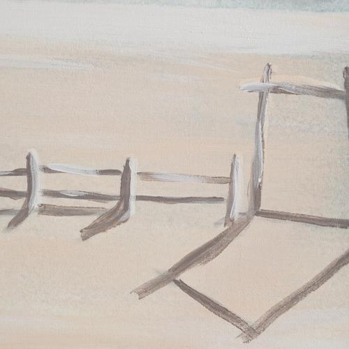  PALE COAST ÇERÇEVELİ YAĞLI BOYA 90X120 CM