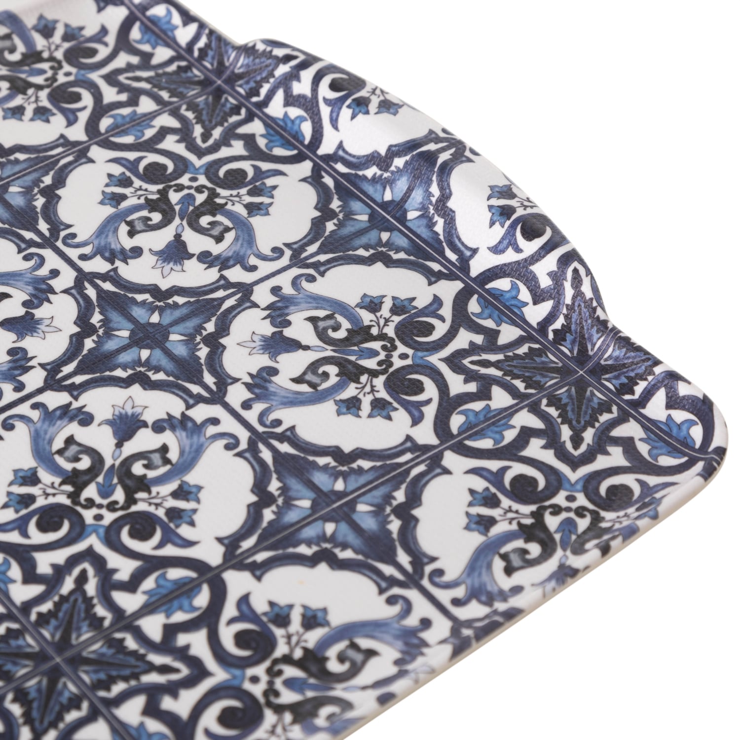 BLUE KAYDIRMAZ TEPSİ 42X31 CM