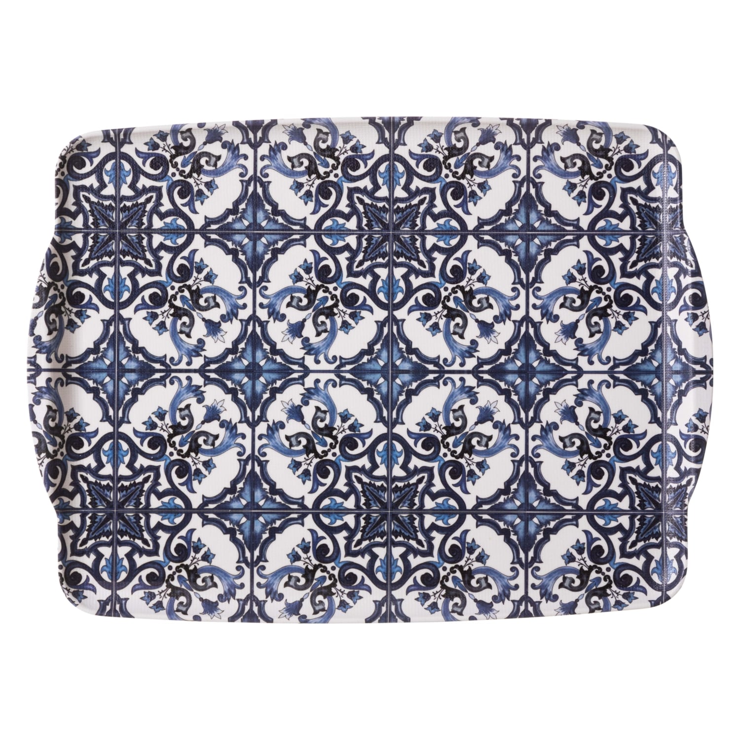 BLUE KAYDIRMAZ TEPSİ 42X31 CM