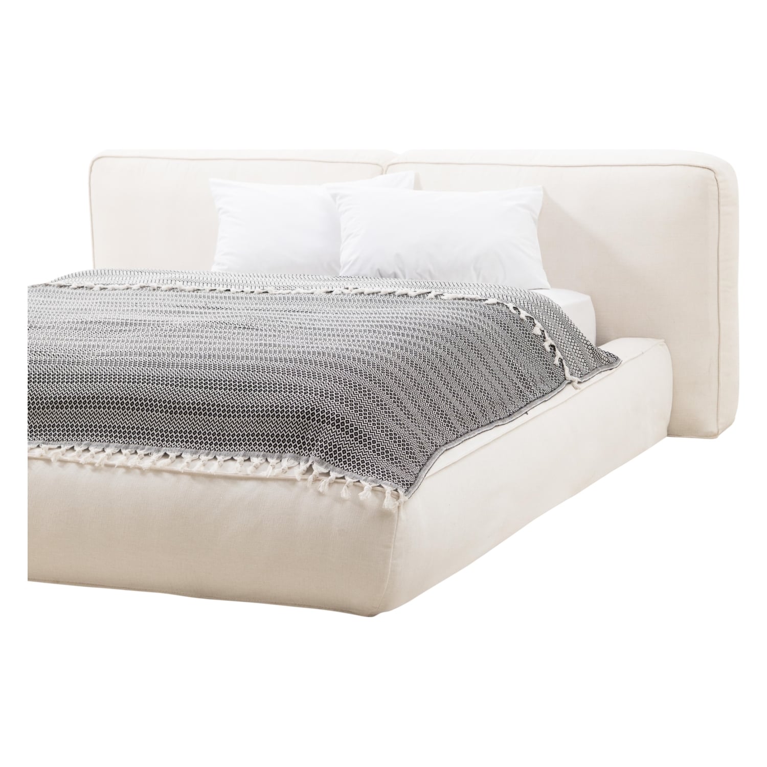 NANCY SİYAH ÇİFT KİŞİLİK PİKE 200X230CM