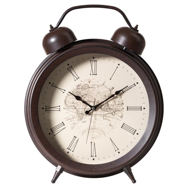 Mudo Home Map Masa Saati 38Cm Renksiz