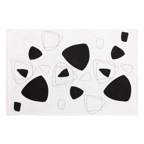  KELSEY ÇİFT TARAFLI HALI SİYAH 160X230