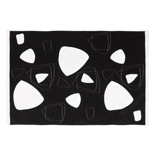  KELSEY ÇİFT TARAFLI HALI SİYAH 160X230