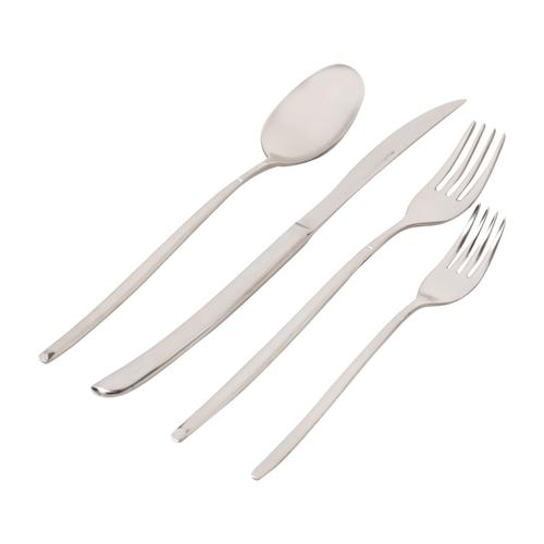  GRACE 24 PARÇA ÇATAL KAŞIK BIÇAK SETİ- MAT GÜMÜŞ