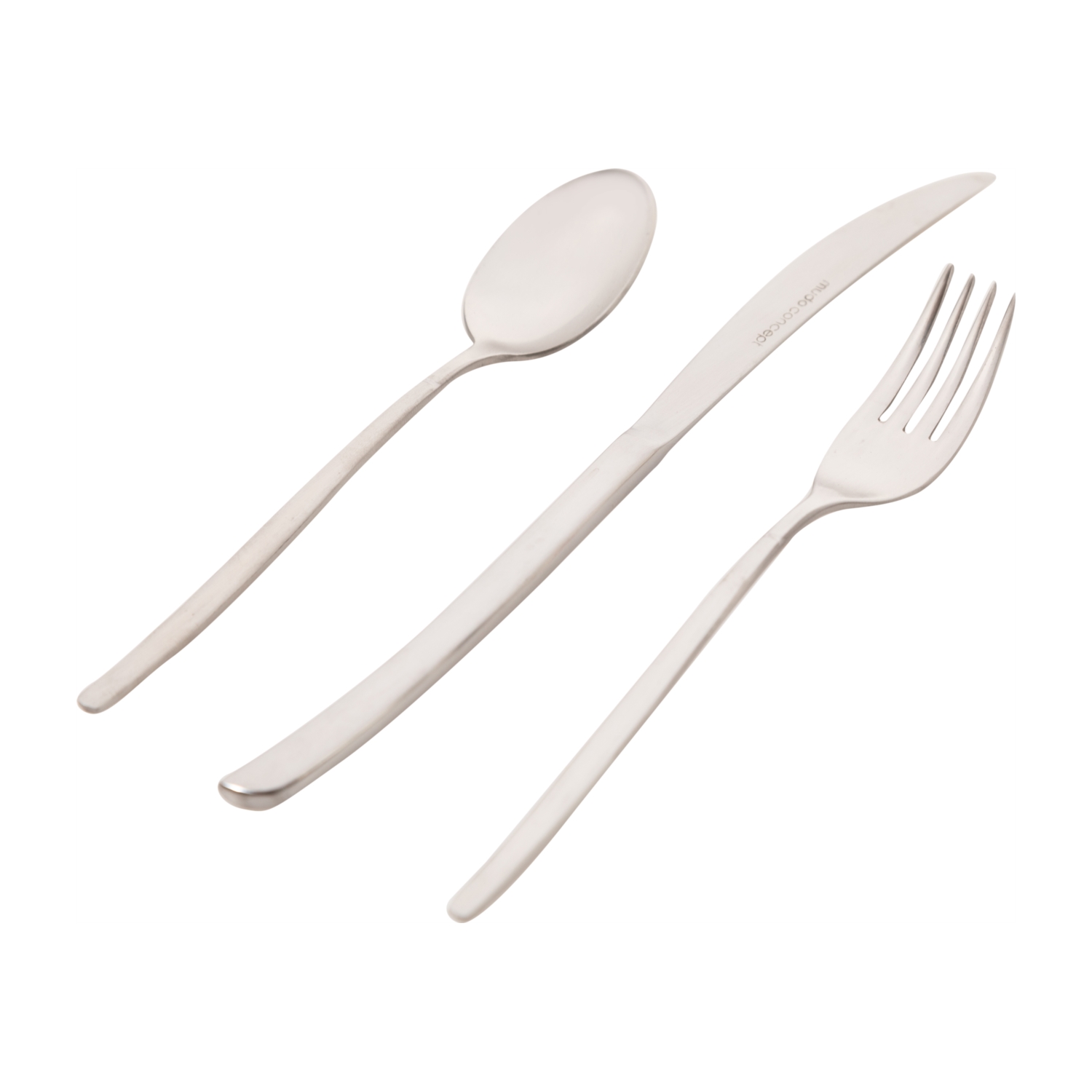 GRACE 18 PARÇA TATLI SETİ - MAT GÜMÜŞ