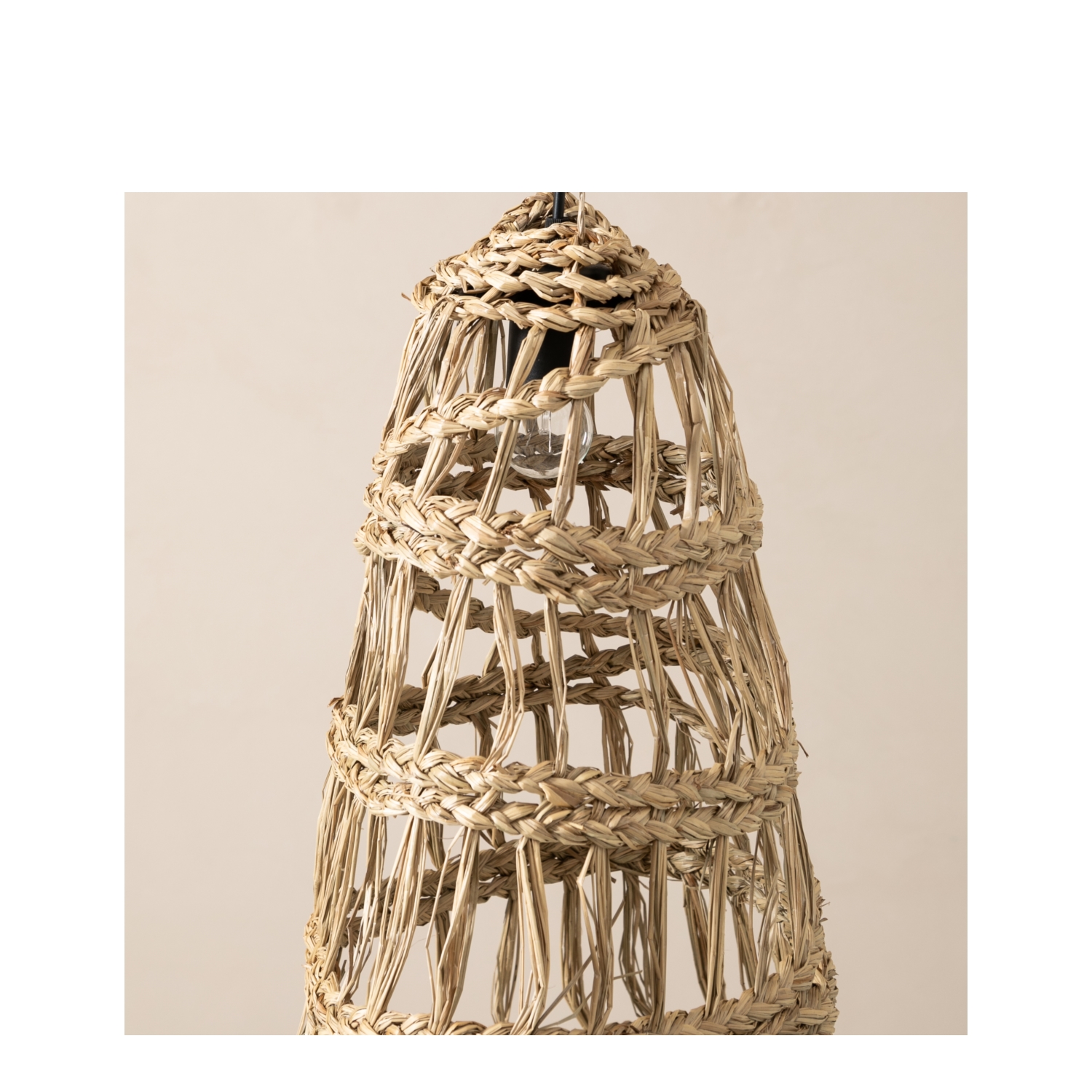 JAYA KONİK RATTAN SARKIT 40X50X70