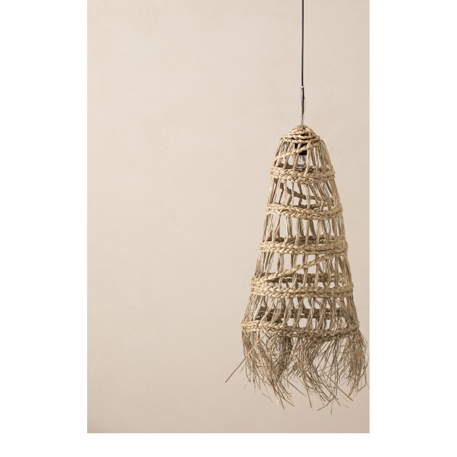 JAYA KONİK RATTAN SARKIT 40X50X70