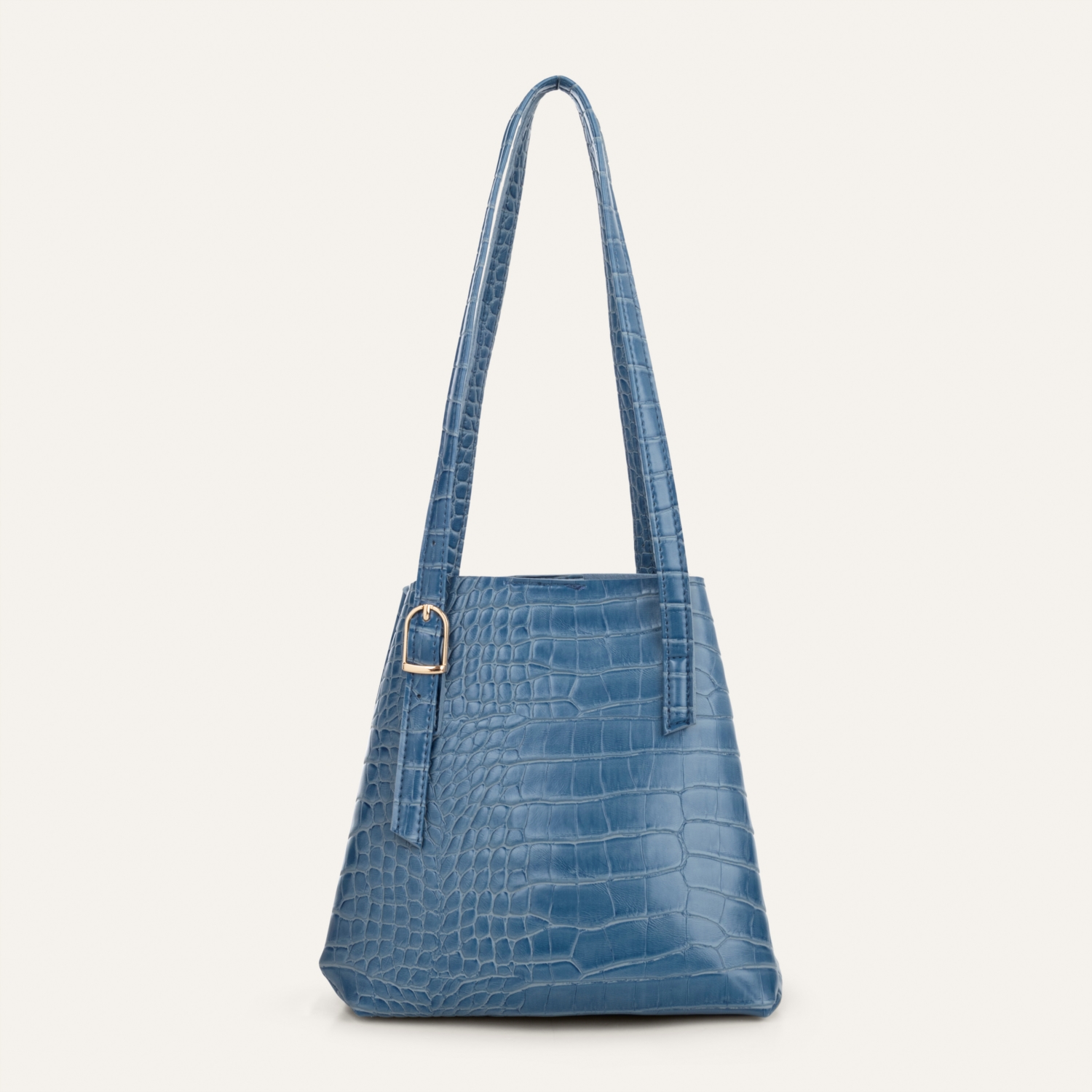 KROKODİL DESENLİ EL ÇANTASI