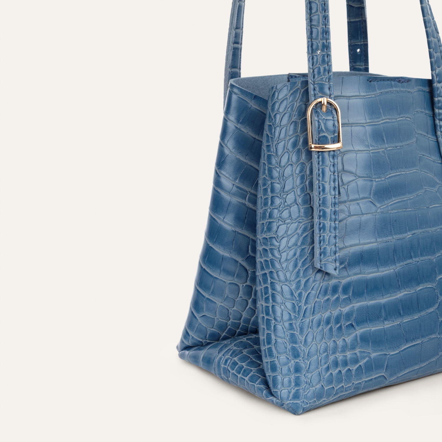 KROKODİL DESENLİ EL ÇANTASI