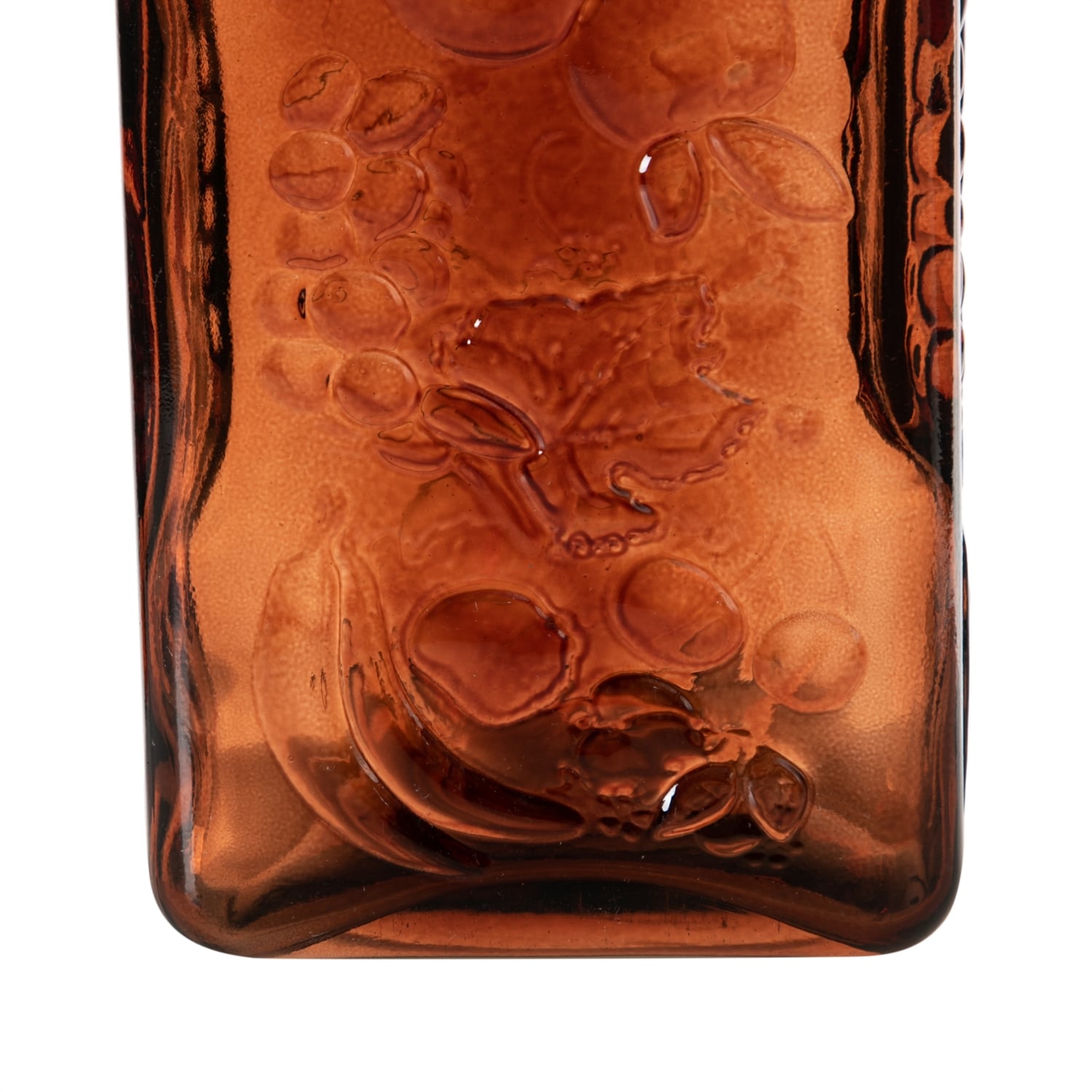 CAM ŞİŞE KIRMIZI AMBER 25 CM