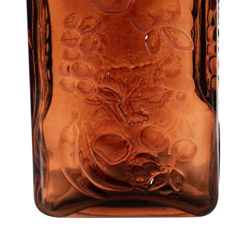  CAM ŞİŞE KIRMIZI AMBER 25 CM