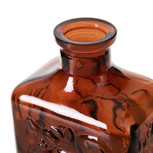  CAM ŞİŞE KIRMIZI AMBER 25 CM