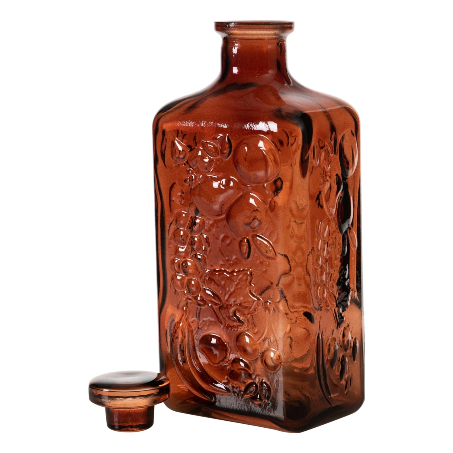 CAM ŞİŞE KIRMIZI AMBER 25 CM