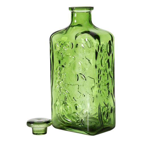  CAM ŞİŞE YEŞİL 25 CM