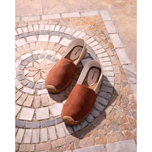  DERİ ESPADRİL AYAKKABI