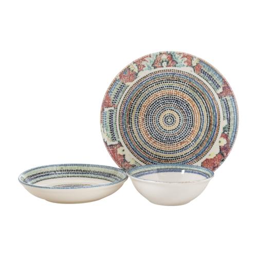  NEW AGE PORSELEN YEMEK TAKIMI 12 PARÇA -MOSAIC
