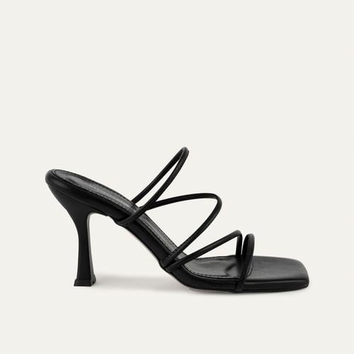  DERİ GÖRÜNÜMLÜ İNCE TOPUKLU TERLİK