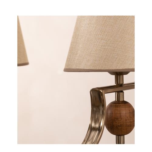  WOODEN 6'LI MASAÜSTÜ AVİZE