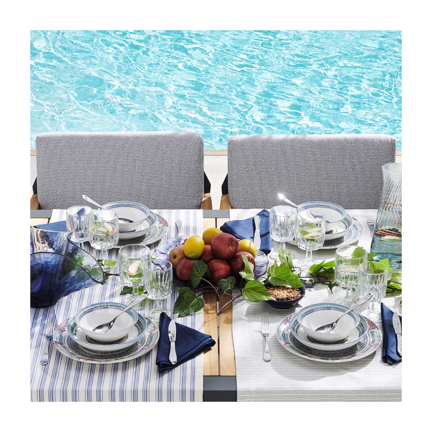 NEW AGE PORSELEN YEMEK TAKIMI 12 PARÇA -MOSAIC